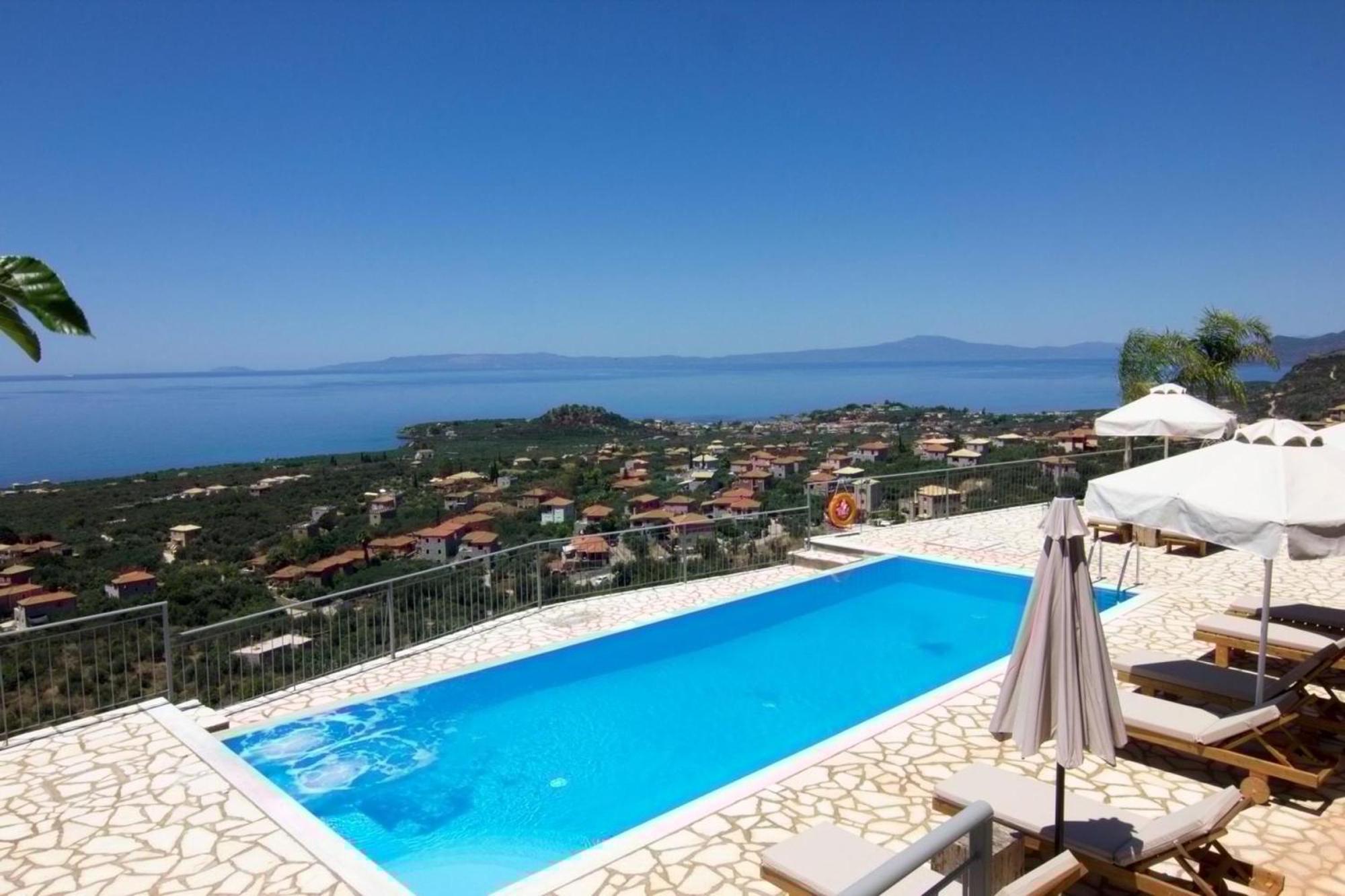 Irini Villa By Elrin Villas Mani Neokhorion  Экстерьер фото